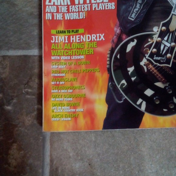 Total Guitar #120 March 2004 Zakk Wylde Magazine - Picture 2 of 7